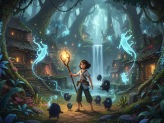 Gameplay d’un jeu d’aventure comme Kena : Bridge of Spirits