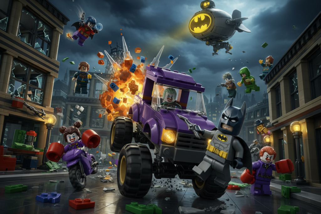 Gameplay d’un jeu similaire à LEGO Batman : L'Héritage du Chevalier Noir