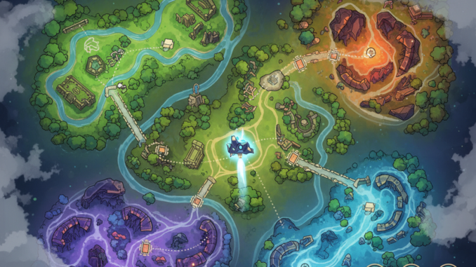 Gameplay d’un shooter similaire à Minishoot’ Adventures