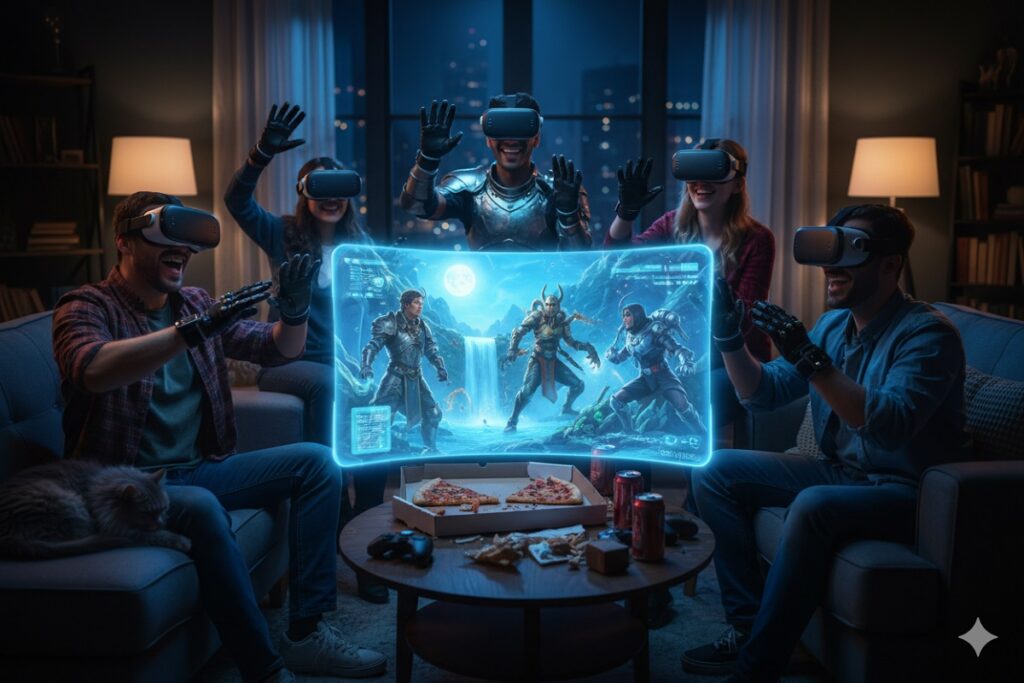 moment d’évasion numérique entre joueurs avec Oubound