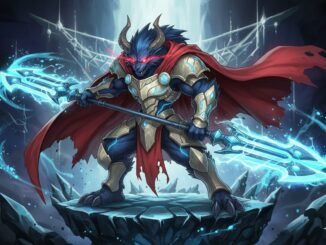 personnage comme Aegiomon dans Digimon Story: Time Stranger