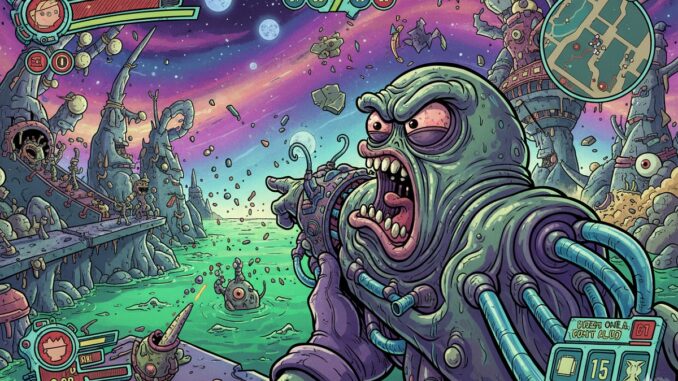 personnage en armure comme dans High on Life 2