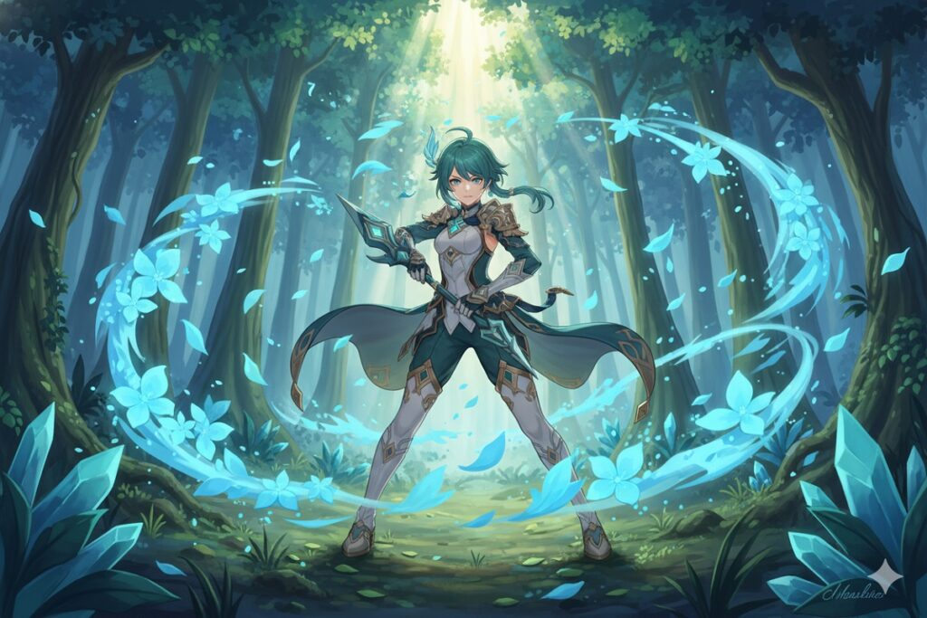 personnage en posture de combat comme dans la version 6.5 du jeu