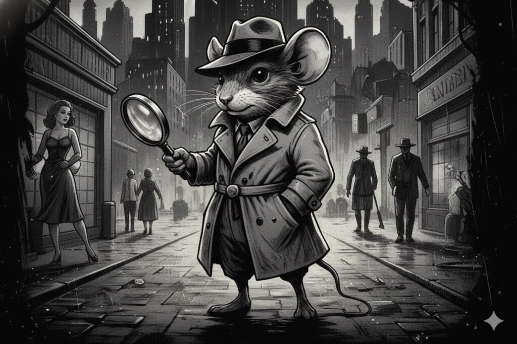 personnage inspiré de celui du jeu MOUSE : P.I. for Hire