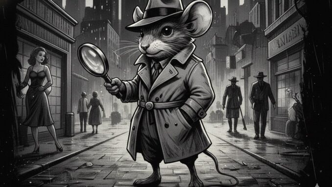 personnage inspiré de celui du jeu MOUSE : P.I. for Hire