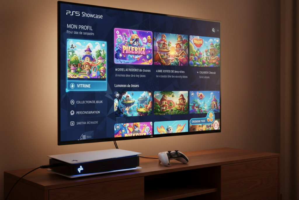 Une console PS5 et son catalogue