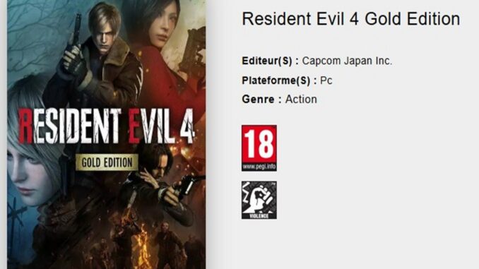 Affiche de Resident Evil 4