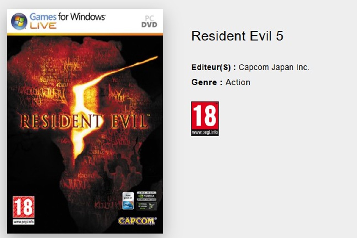 Affiche de Resident Evil 5