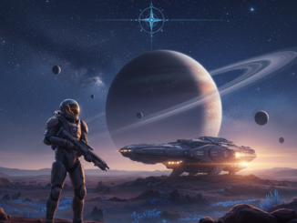 Gameplay d’un jeu similaire à Starfield