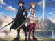 Kirito and Asuna du jeu Sword Art Online