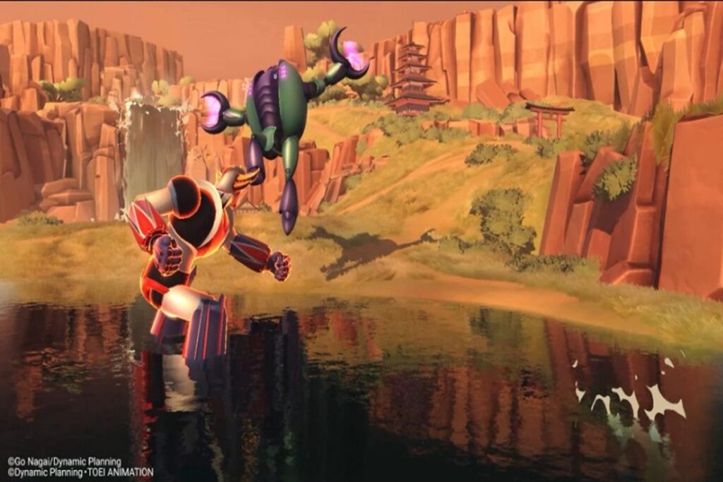 Gameplay du jeu PC UFO Robot Grendizer : The Feast of the Wolves