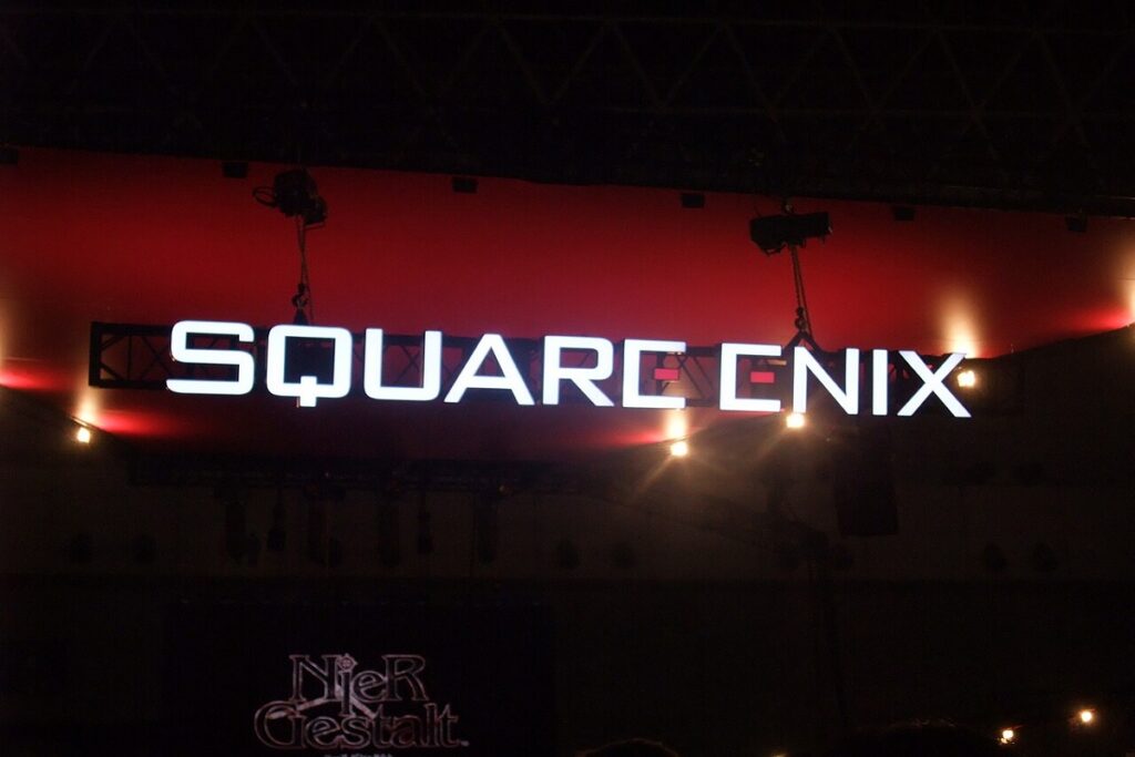 un logo de Square Enix, studio derriere Final Fantasy X