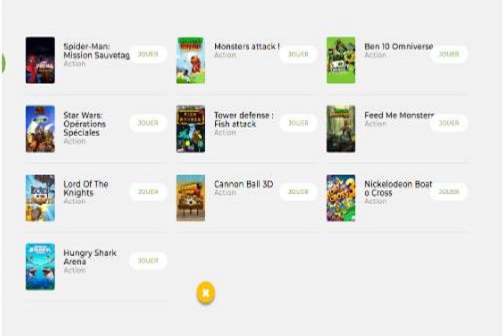 affiches de jeux de sport sur Mobijeux