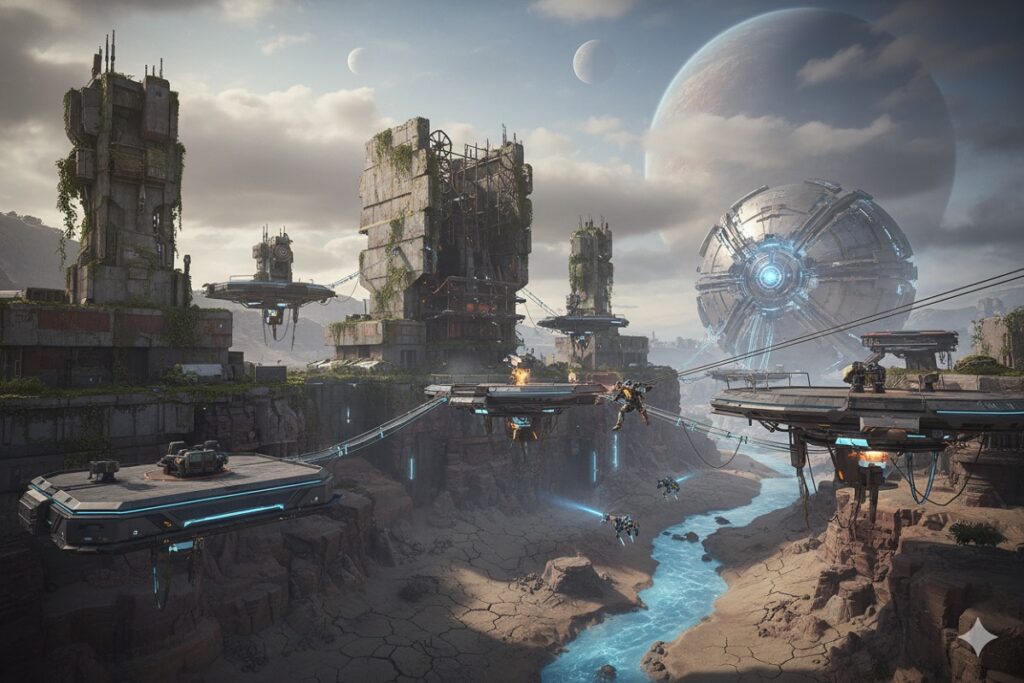 aperçu de la nouvelle map d’Arc Raiders