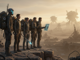 Gameplay d’un jeu de tir futuriste comme Arc Raiders