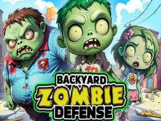 Affiche du jeu mobile Backyard Zombie Defense