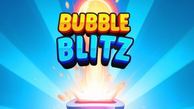 Affiche du jeu de tir Bubble Blitz