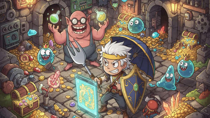 Un héros similaire à Chup de Snack World