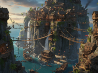 Gameplay d’un jeu city-building comme Corsair Cove