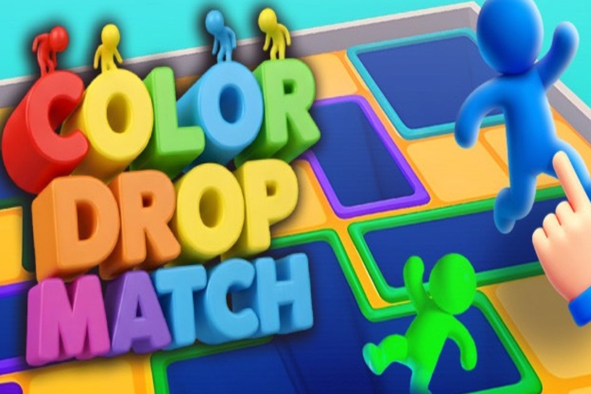 Affiche du jeu de puzzle Color Drop Match