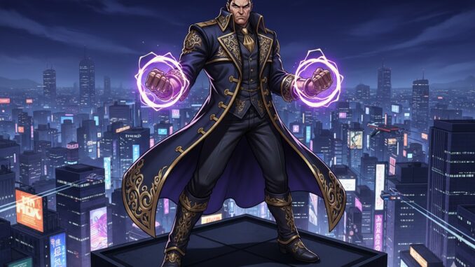 combattant aristocratique comme dans Fatal Fury: City of the Wolves