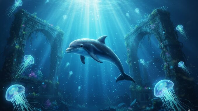 dauphin solitaire comme dans Ecco the Dolphin : Complete
