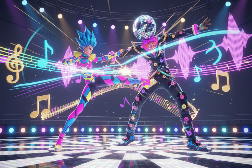 Gameplay d’un jeu similaire à Dead as Disco