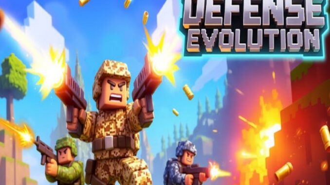 Affiche du jeu mobile Defense Evolution