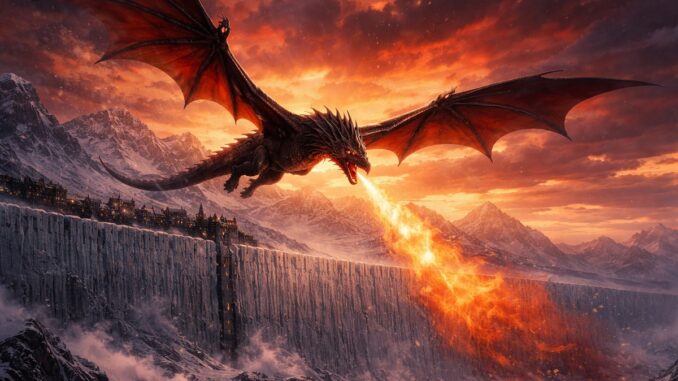 dragon Targaryen comme dans Game of Thrones : Dragonfire
