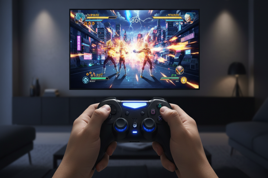 Un jeu Dragon Ball sur console