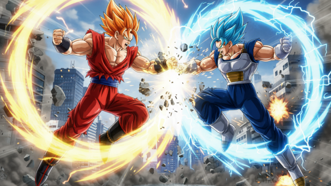 Gameplay d’un jeu similaire à Dragon Ball : Sparking ! ZERO
