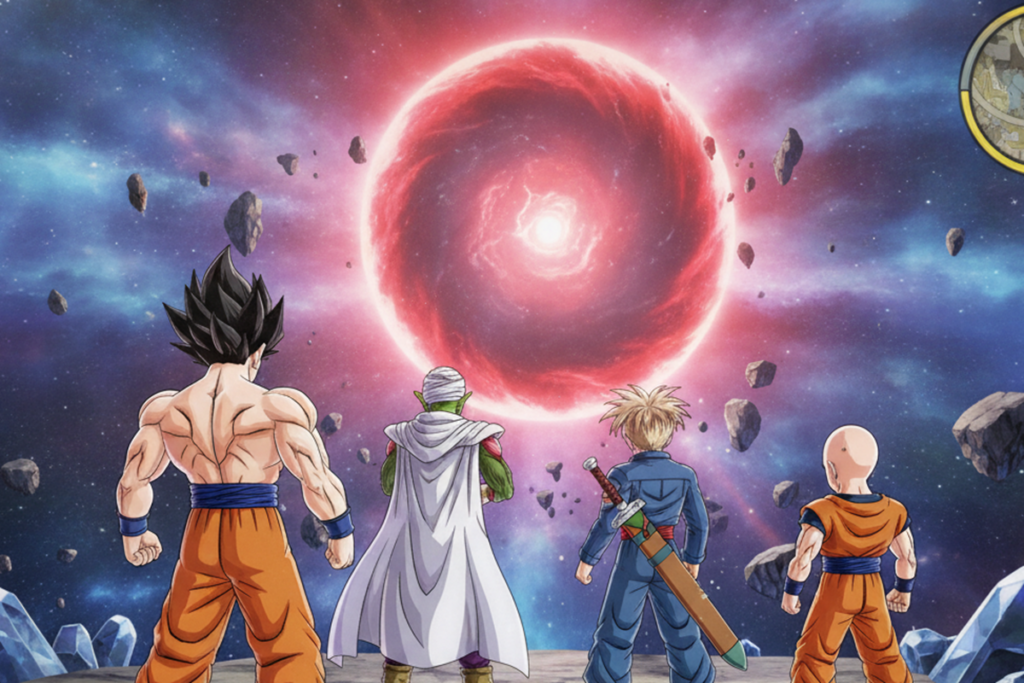 Personnages similaires à ceux du jeu Dragon Ball Xenoverse