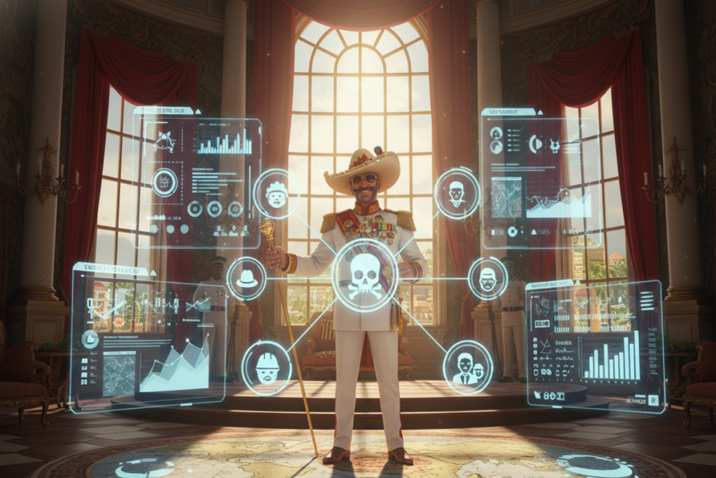 El Presidente comme dans le jeu Tropico