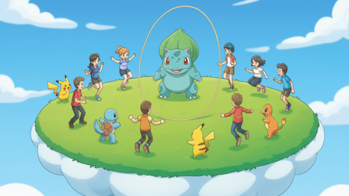 Gameplay d’un jeu comme Pokémon Pokopia