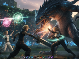 Gameplay d’un jeu action-RPG comme Final Fantasy VII Rebirth