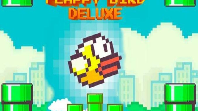 Affiche du jeu mobile Flappy Bird Deluxe