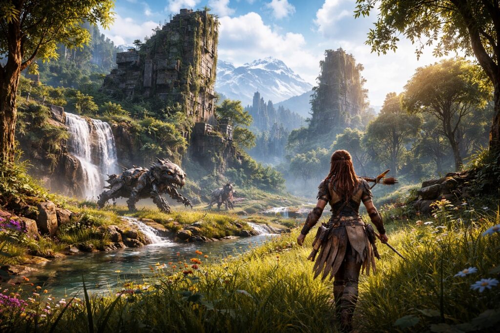 gameplay d’un jeu dans le PS Plus Extra