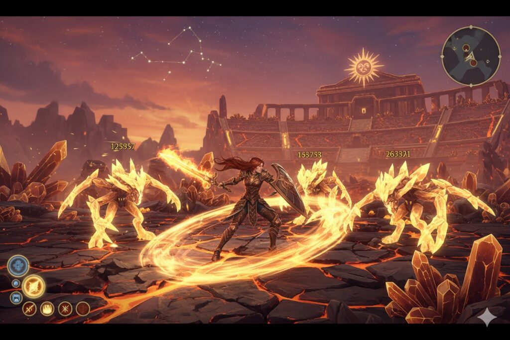 gameplay d’un jeu inspiré de Sol Cesto