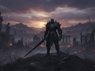 guerrier en armure comme dans Mortal Shell II