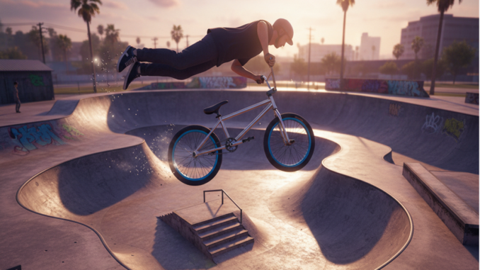 Gameplay d’un jeu de simulation comme VMX