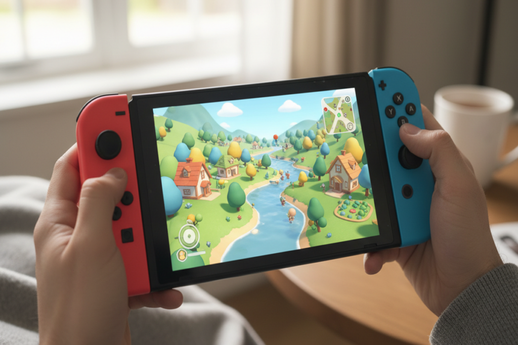 Un jeu cosy sur console