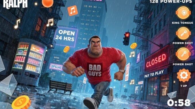 Gameplay d’un jeu mobile comme Les Mondes de Ralph