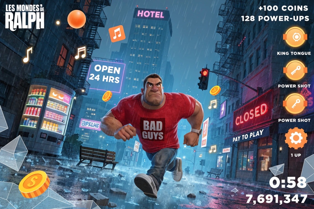 Gameplay d’un jeu mobile comme Les Mondes de Ralph