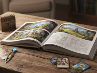 Illustration d’un livre collector The Legend of Zelda