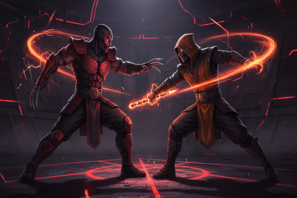Gameplay d’un jeu comme Mortal Kombat : Legacy Kollection