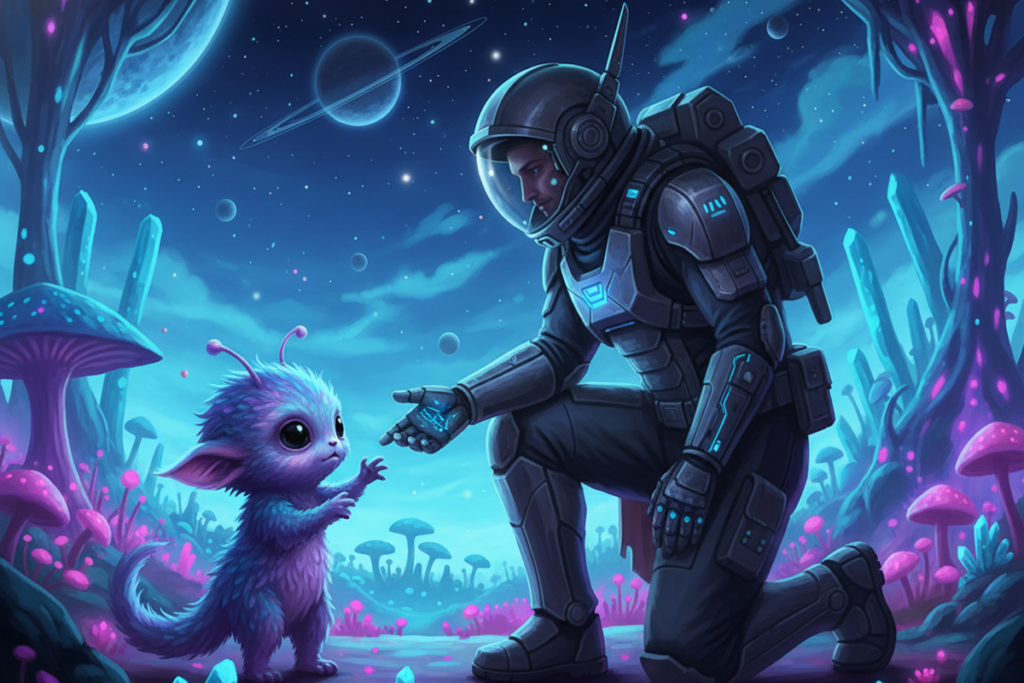 Un jeu similaire à No Man’s Sky et sa version Xeno Arena