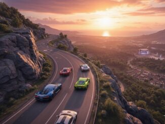 paysage d’un jeu inspiré de Forza Horizon 6