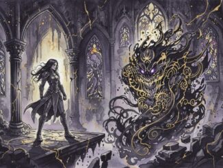 personnage inspiré de Mira dans Koshmar: The Last Reverie