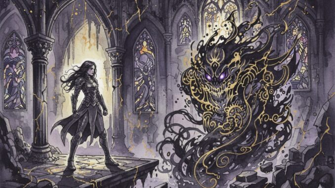 personnage inspiré de Mira dans Koshmar: The Last Reverie