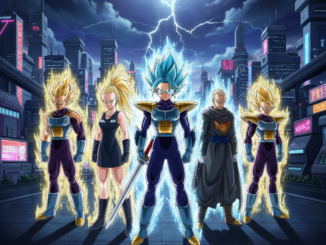 Personnages similaires à ceux du jeu Dragon Ball Xenoverse